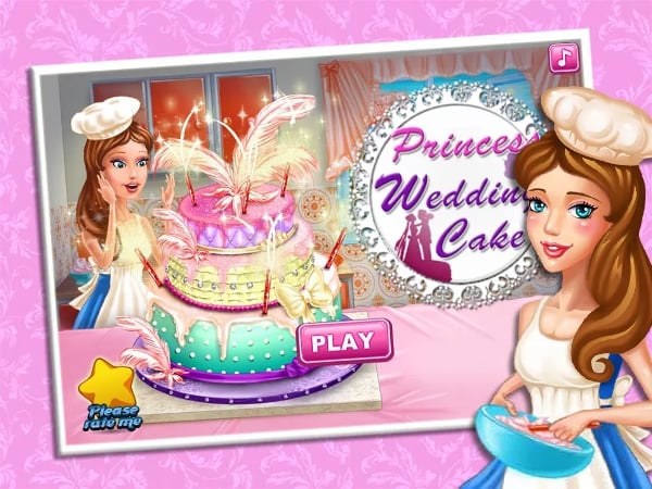 小公主的婚礼蛋糕-装饰蛋糕游戏|小公主的婚礼
