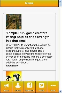Temple Run Cheats,News,Videos游戏截图2