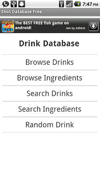Drink Database Free游戏截图1