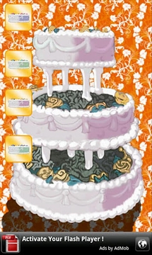 漂亮的婚礼蛋糕游戏截图2