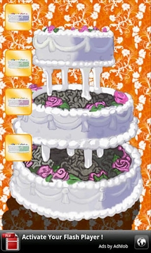 漂亮的婚礼蛋糕游戏截图3
