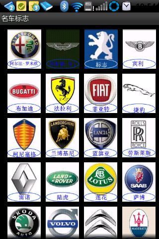 名车标志
