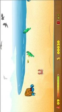 沙滩上的螃蟹游戏截图3