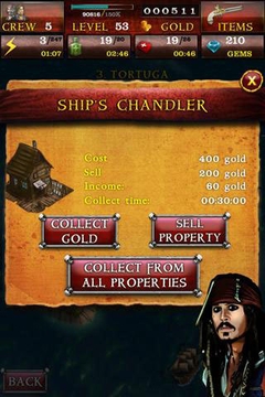 加勒比海盗游戏截图1