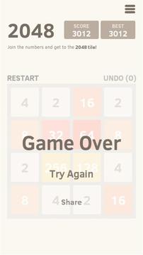 2048 Puzzle游戲截圖5
