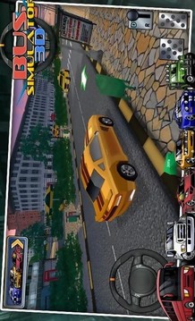 駕駛巴士3D游戲截圖3