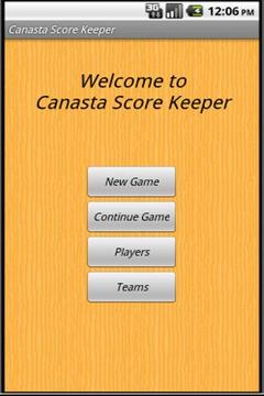 Canasta Score Keeper游戏截图2