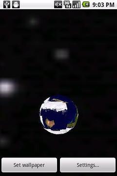 3D Earth Live Wallpaper游戏截图4