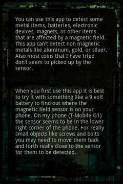 Magnetic Field: Metal Detector游戏截图1