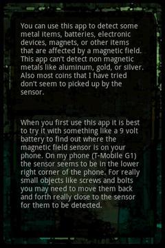 Magnetic Field: Metal Detector游戏截图3