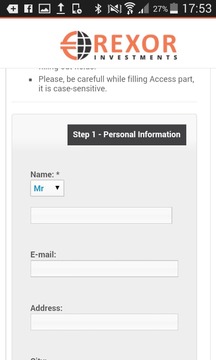 Rexor WebTrader MT4下载_Rexor WebTrader