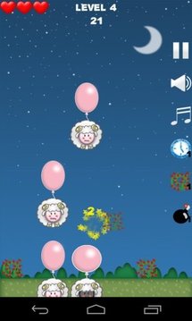 Sheepie Balloon Pop游戲截圖4