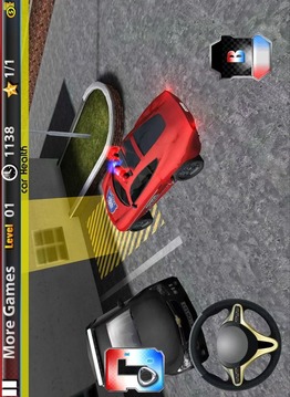 停车场3D：警车游戏截图11