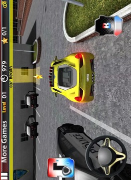 停车场3D：警车游戏截图9