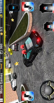 停车场3D：警车游戏截图6
