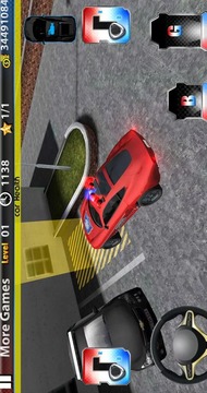 停车场3D：警车游戏截图5