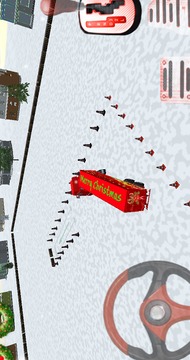 3D圣诞卡车停车场  Christmas Truck Parking游戏截图7