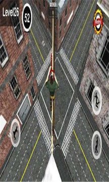3D高空走鋼絲游戲截圖2