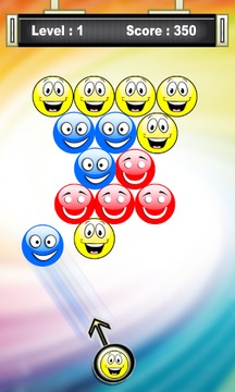 Smiley Bubble Shooter游戏截图3