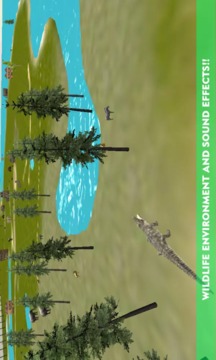鱷魚攻擊的3D模擬器游戲截圖3