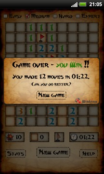 Minesweeper - 掃雷游戲截圖3
