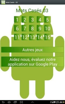 Mots cas&eacute;s Gratuits 03游戲截圖2