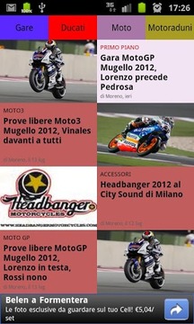 Moto, MotoGP e scooter news游戲截圖2