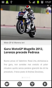Moto, MotoGP e scooter news游戲截圖4