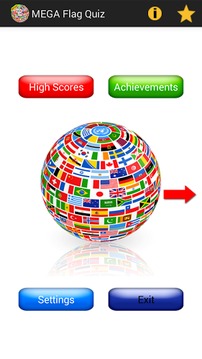 MEGA Flag Quiz游戲截圖1