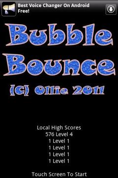 泡沫反彈 Bubble Bounce游戲截圖1