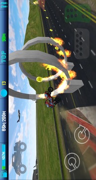 4x4 Hill Climb Racing 3d游戲截圖1