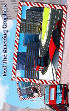 城市公交车驾驶3D - 班车游戏截图3