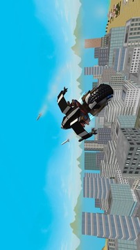Flying Police Motorcycle Rider游戲截圖3