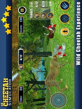 真正的猎豹攻击模拟器游戏截图1