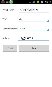 Ak?ll? Kelime Ezber游戲截圖1