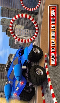 Flying Car Stunts 2016游戲截圖5