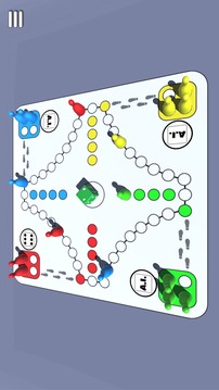 3D十字棋:Ludo 3D游戲截圖3