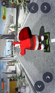 Hoverboard Rider 3D:Santa Xmas游戲截圖5