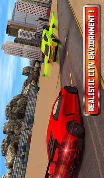 Flying Car Stunts 2016游戲截圖8