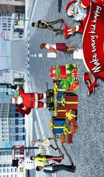 Hoverboard Rider 3D:Santa Xmas游戲截圖10