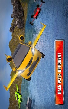 Flying Car Stunts 2016游戲截圖1