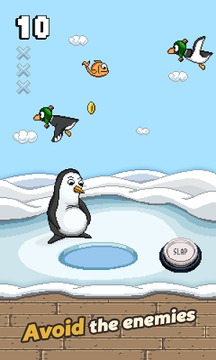 饑餓的企鵝:Slapping Penguin游戲截圖3