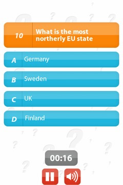 Europe &amp; the Euro - 100Q Quiz游戲截圖2