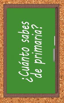 &iquest;Cu&aacute;nto sabes de Primaria?游戲截圖5
