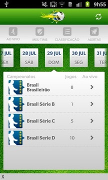 Hora do Gol, Futebol do Brasil游戲截圖1