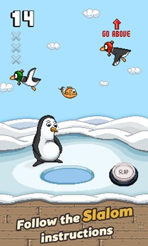 饑餓的企鵝:Slapping Penguin游戲截圖4