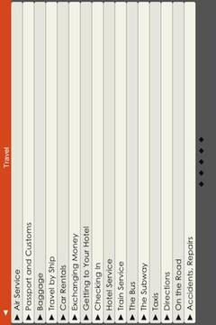 Spanish At A Glance Phrasebook游戲截圖1