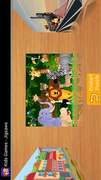 Kids Games - Jigsaw Puzzles游戲截圖1