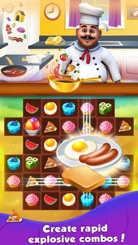Chef Story: Free Match 3 Games游戲截圖4