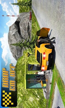 Taxi Driver 3D : Hill Station游戲截圖10